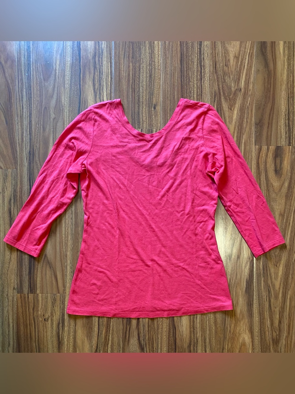 Boden 3/4 length sleeve top shirt, size 4